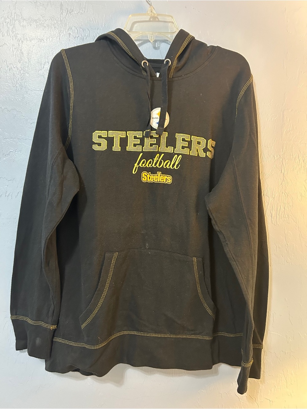 Pittsburgh Steelers Pullover Hoodie-Size XXL
